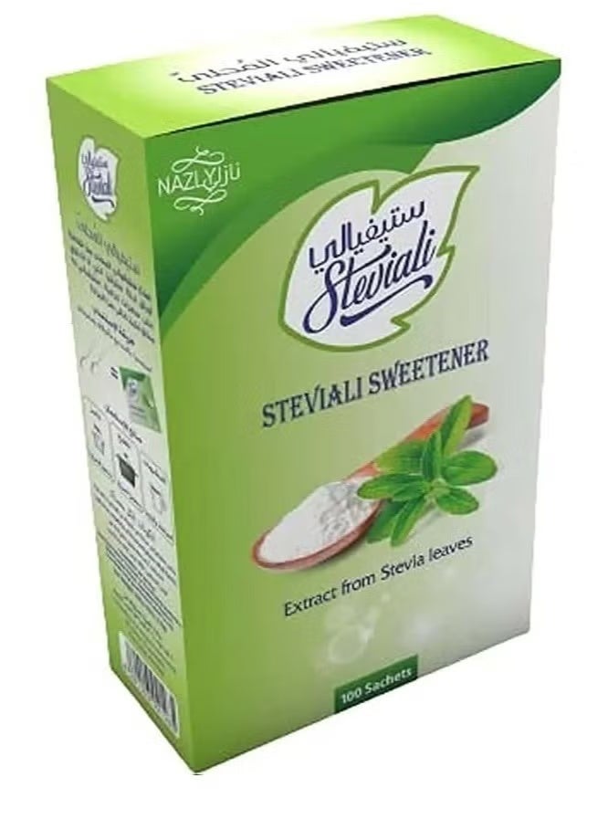 NAZLY Steviali Sweetener Extract From Stevia Leaves - 100x2.5 gm - Image 2